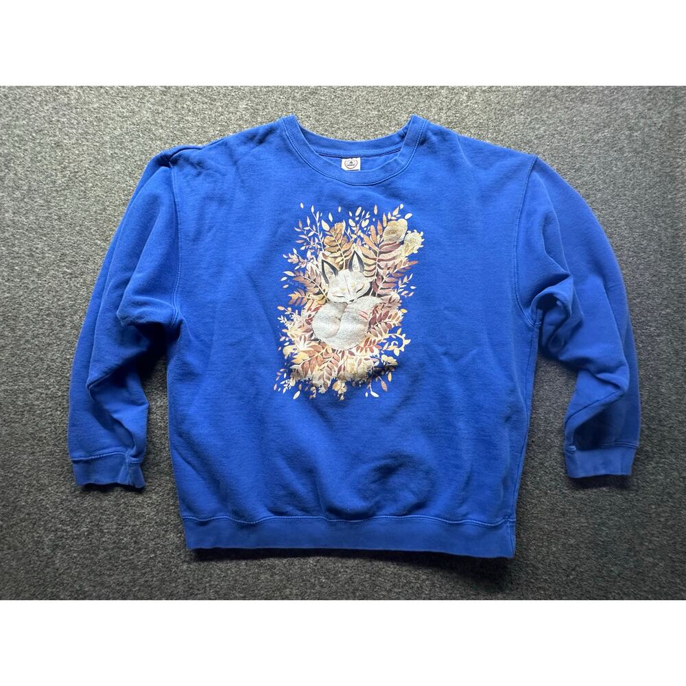 Kitsune Fox Graphic Sweatshirt Size 2XL 2013 Indie B. GUC